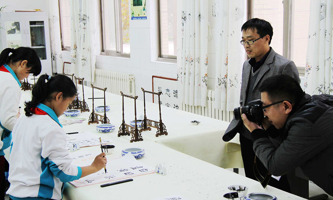 江苏常州书法教育微网站开发案例